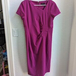 Donna Karan Magenta Dress